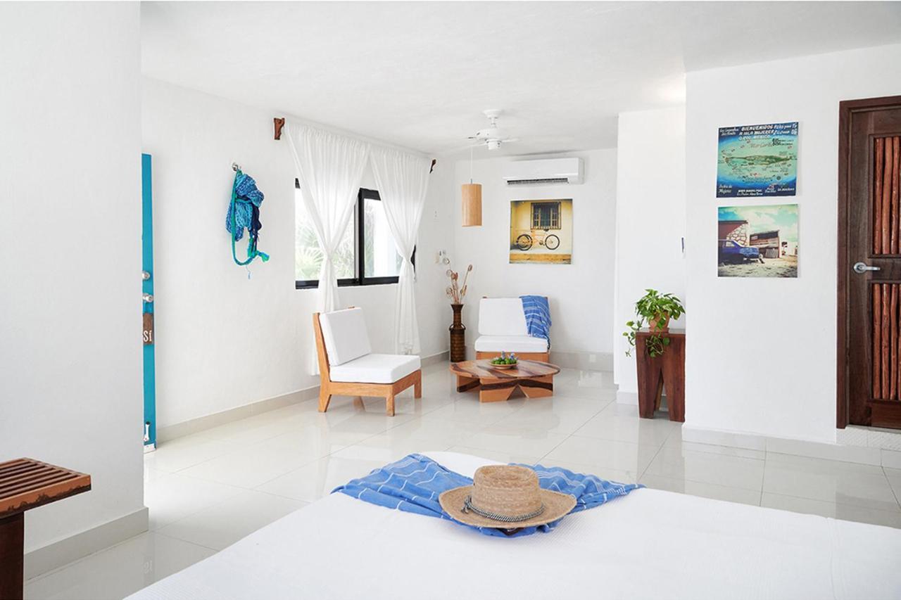 Casa El Pio Hotel Isla Mujeres Bagian luar foto